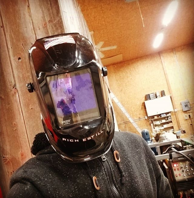 Amateur welding tip... If you haven't worn your helmet in months, check it for spiders before putting it on your head.
